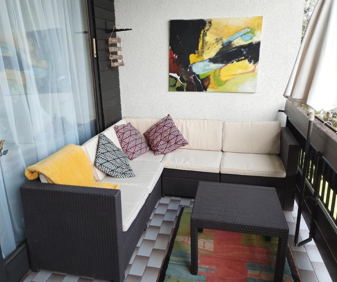 Waldeslust Warmbad Mit Balkon Und Privatem Parkplatz Apartment Villach Bagian luar foto